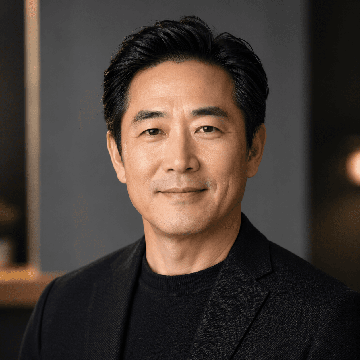 Portrait of Daniel Kim, kitchen renovation client.