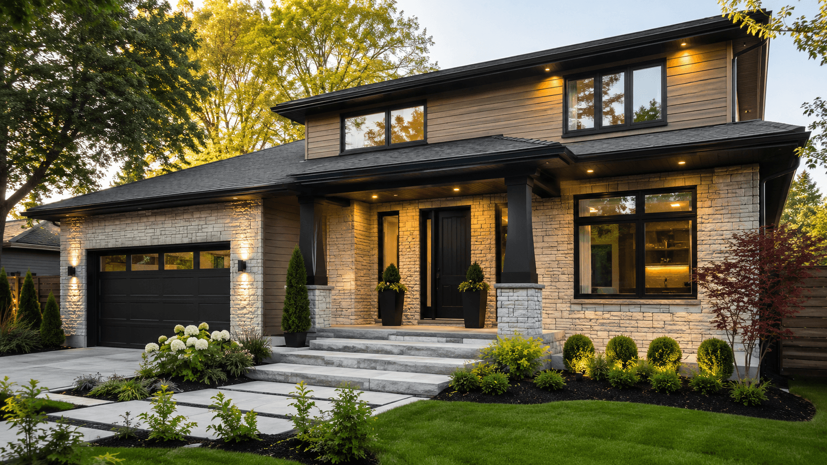 Exteriors renovation work by SS RENO LTD.