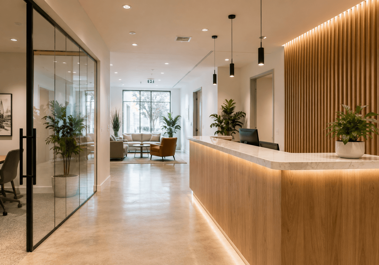 Commercial renovation work by SS RENO LTD.